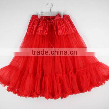 50s Wholesale Long Ruffle Tulle Big Puffy Petticoat photo-2