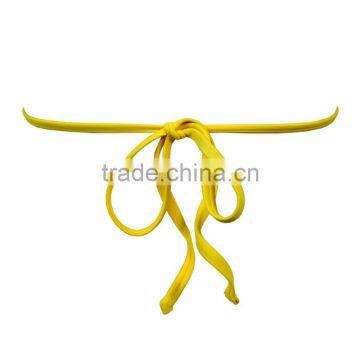 Women Bikini in Light Yellow Color photo-5