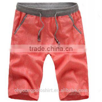 2016 custom Leisure high quality fashion french terry modern pants