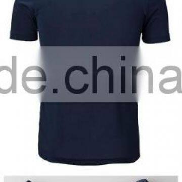 2016 Mens Casual Dry Slim Fitness Custom Blank Gym Short Sleeve T Shirt 100% Polyester photo-6