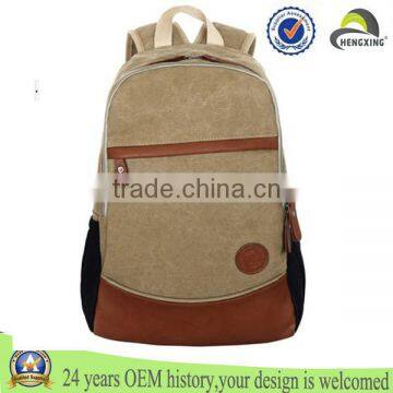 2014 Wholesale Custom Canvas Waterproof Backpack Travelling Sport Backpack photo-4