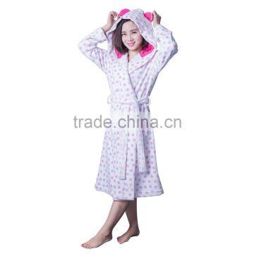 2016 Women Dressing Gown Coral Fleece Wholesale photo-3