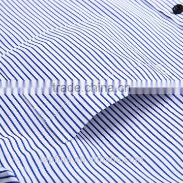 China Shirt Factory Competitive Price Oem Fashionable Perfect Quality Stripe Pattern Men's Dress Shirt With Long Sleeve photo-4