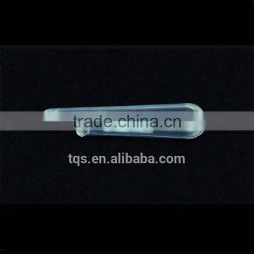 4.0*0.9*0.4cm Cheap With Teeth U-shape Clips Transparent Plastic Clips for Packing photo-3