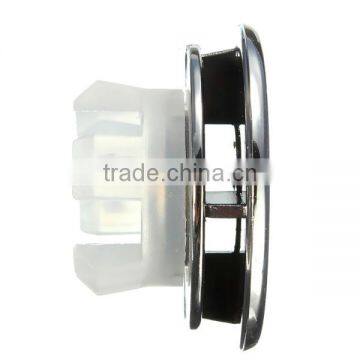 Fashion Ceramic Artistic Basin Spare Bathroom Round Sink Overflow Cover Tidy Chrome Trim High Quality photo-4