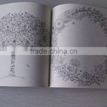 Secret Garden 96 Pages English Edition Coloring Book For Children Adult Relieve Stress Kill Time Graffiti Painting Drawing Book photo-3