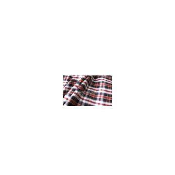 180g/sm Twill Check Cotton Yarn Dyed Fabric Clothing Cloth Material