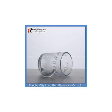 LongRun 6oz Apple Embossed Frosted Glass Tea Mug photo-2