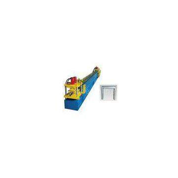 15KW Door Frame Roll Forming Machine, Hydraulic Automatic Cutting