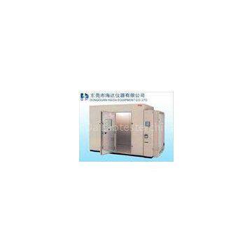 CE certificated White Walk In Temperature Humidity Environmental Test Chamber