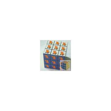 puzzle cube (3row 6x6x6cm)plastic magic puzzle4