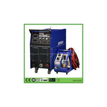 high quality inverter IGBT MIG 500IJ WELDER with wire feeder seperated MIG=NBC