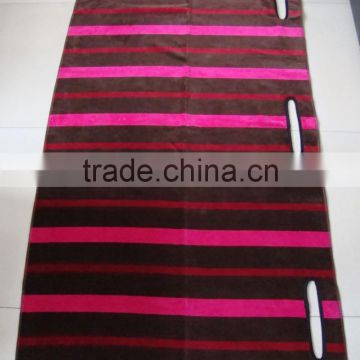 100%cotton custom beach towel wrap the body with 3 holes