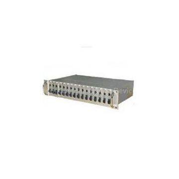 Unmanaged 16 Slots Rack Media Converter