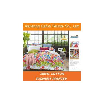 New Fabric 100% Combed Cotton Twill Pigment Printed Bedding Fabric,China Supplier Cotton Fabric,Home Textile Fabric