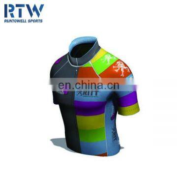 Mens Hot Promotional Custom Sublimation Cycling Jersey photo-6