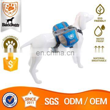 Outdoor Dog Backpack Polyester Saddle Bags For Pet Travel photo-5