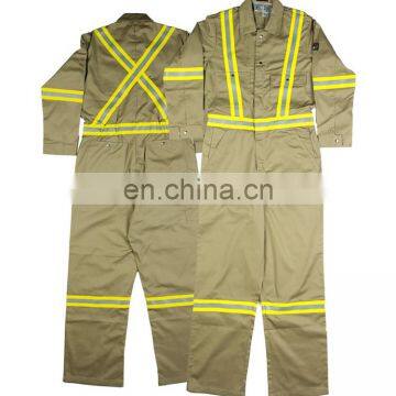 100%Cotton fire retardant coverall for welder used blue wear rough workwear