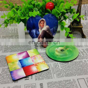 DIY sublimation heat transfer blank MDF coaster