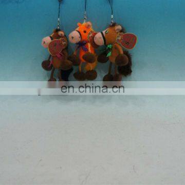 WMR085 plush toy stuffed horse keychain