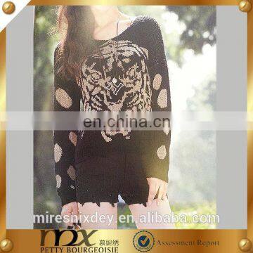 In stock multi fashion sweater jacquard pattern