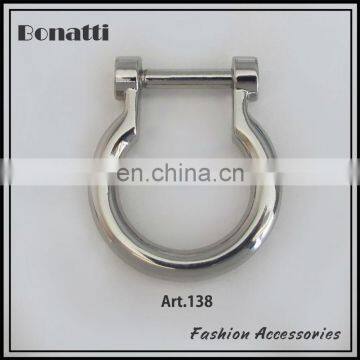 hot sale nickel metal no pin buckle for bags