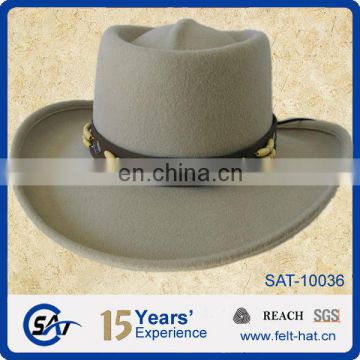 2015 pure wool felt cowboy hat