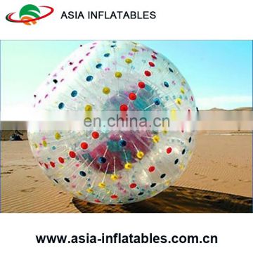 PVC & TPU Strong Material Inflatable grass Zorb Balls on ground for Adult and kids