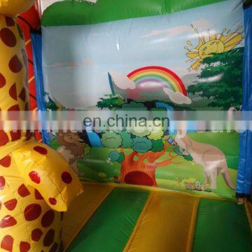 Colorful Zoology Theme Inflatable Combo for Sale photo-3