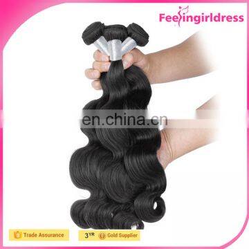 Factory Price Body Wave Human Hair Three Tone 100% Human Hair Weft Curly 6A