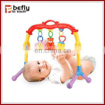 Colorful plastic baby play gym