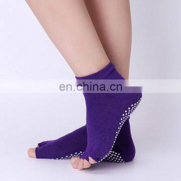 Toe Separator Socks Yoga Sports GYM Half Toe Socks#YG-09 photo-3