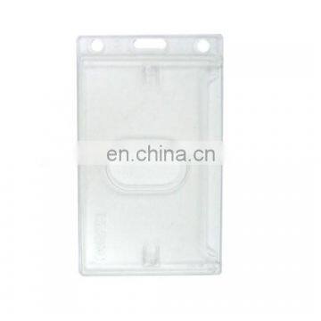 ID Frosted Vertical Rigid Plastic Card holder