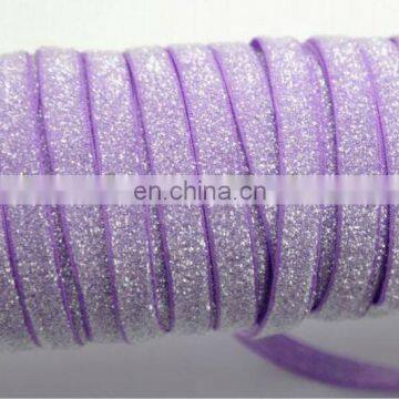 Fashion neon color glitter elastic band