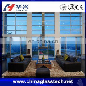 CE/ISO Living Room Aluminum Profile Double Glaze Interior Sliding Glass Door