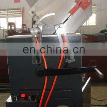 Single head cutting machine with frame