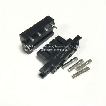 CZ36E 4Pin 35A PET UL94V-0 Black Female Wire To Board Connector