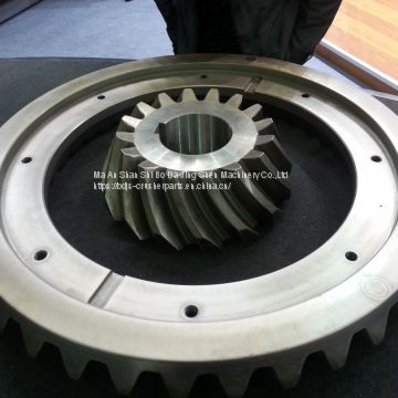 Suit For Metso Nordberg Cone Crusher Spare Parts Mining Metso GP11F GP11M Drive Gear Pair