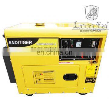 6.5KVA/7KVA 10HP Engine Sound Proof Kipor Diesel Generator