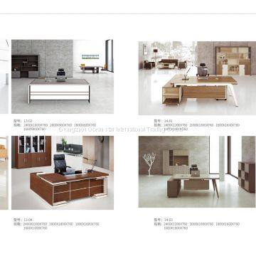 Luxury Eco Manager Executive Wooden Modern Office Desk photo-5