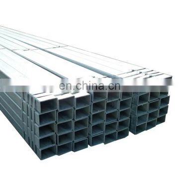 5 inch steel galvanized square pipe