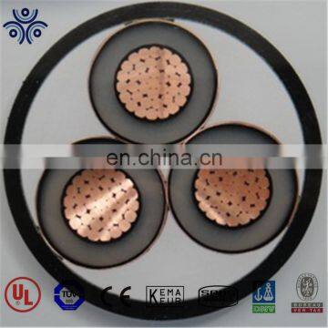 China supplier of MV electrical xlpe 300mmsq 3 c 11 kv cable