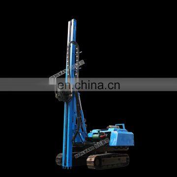 Solar construction machine screw sheet pile driver machine