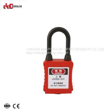 38mm Dustproof Insulation Shackle Safety Padlock EP-8531D~EP-8534D ABS Safety Padlock