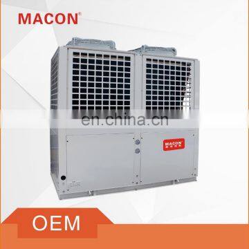 80kw EVI industrial air source heat pump for hotel used