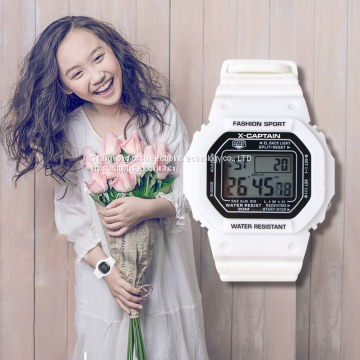CITIPLUS Square Digital Watch Sport Casual Electronic Watch Classic Boys and Girls Electronic Watch photo-5