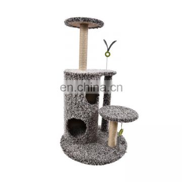 Pet Factory Wholesale  New Cat Tree House,Cat Scratching Tree,Climbing Wooden Cat Furniture