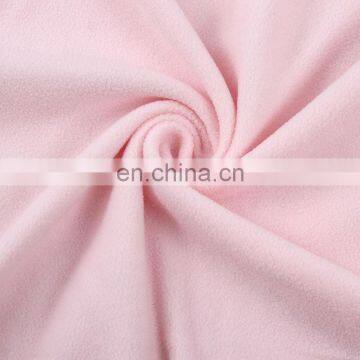 100%polyester Anti-pill Fleece Fabric/polar Fleece Brushed Warm and Comfortable Fabric
