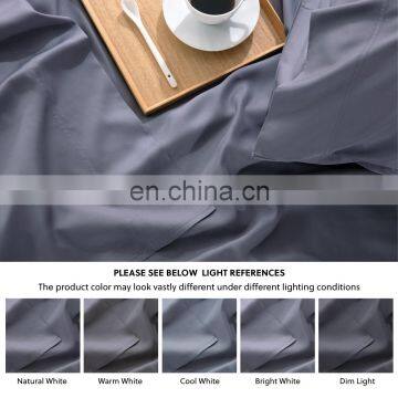 Luxury Sale Eco 3Pcs 4Pcs Fitted Twin 100% Bamboo Cover Tited Bed Sheet Set For Twin Beds photo-2