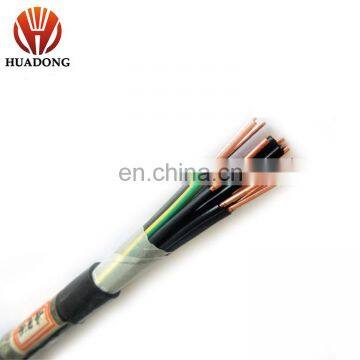 copper conductor PVC insulate Steel Wire braiding 3x2.5mm2 control cable